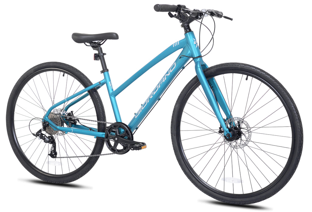 professional city 700c ladies hybrid blue